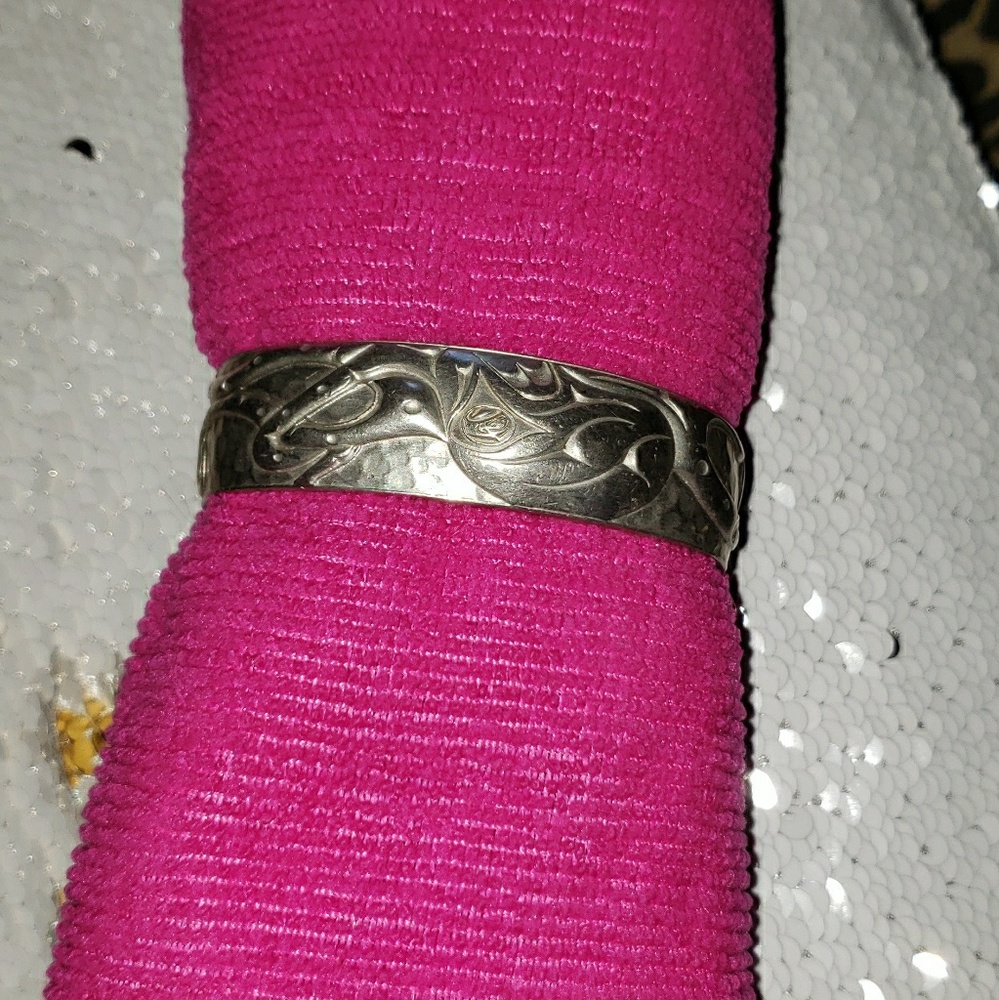 Pewter Cuff Bracelet